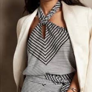 Banana Republic Factory Tie Halter Top